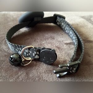 Cat Collar Reflective AirTag Holder Bell Adjustable